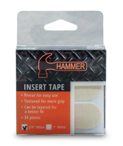 Hammer White Textured 34pc Tape Packs (each)